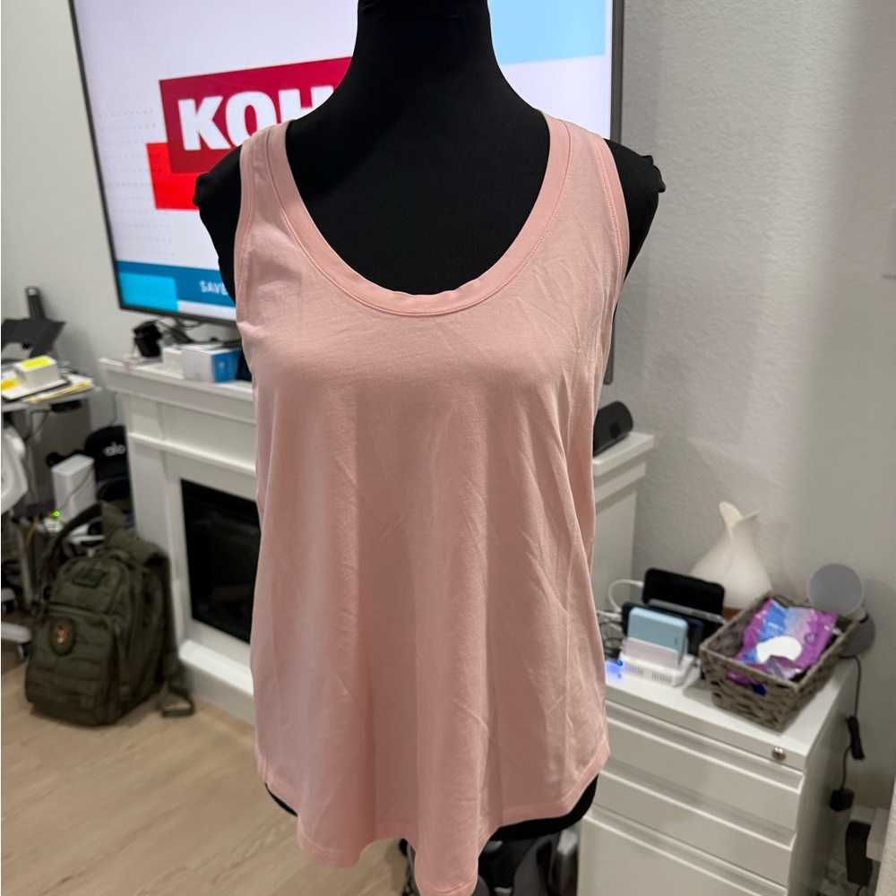 Pink Lululemon Love Tank Top